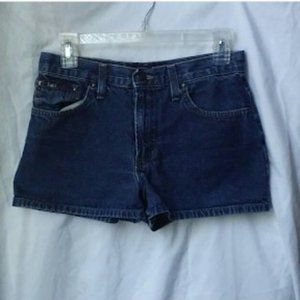 Lei dark wash shorts